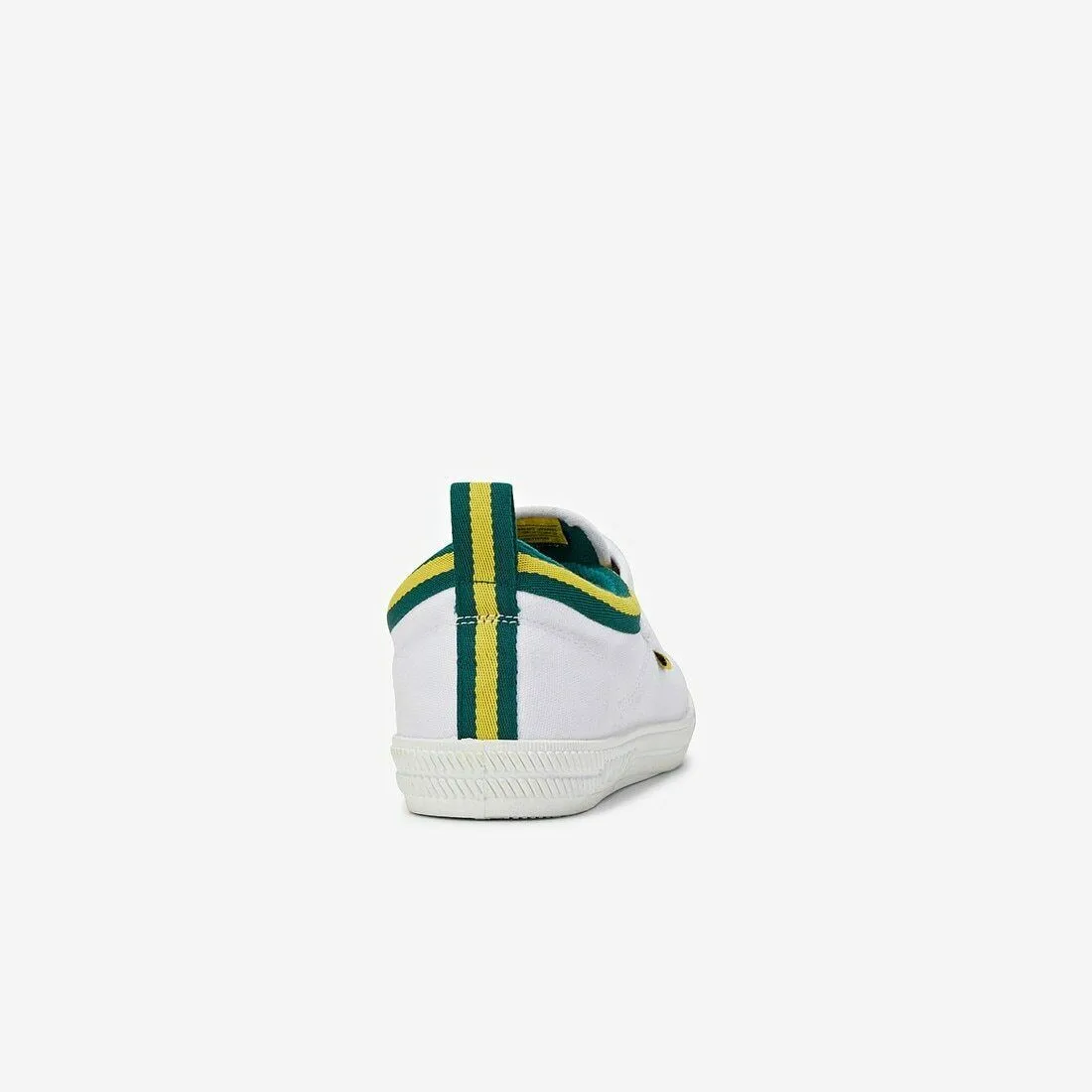 2 x Mens Volley White, Green & Gold International Low Volleys Shoes