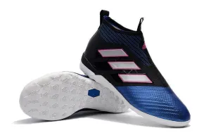 Adidas ACE Tango 17  Purecontrol TF Soccer Cleats Core Black White Blue