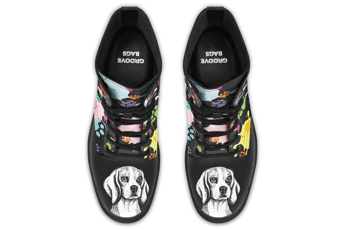 Artsy Beagle Boots