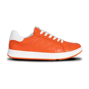 Ask Echo G2 Men's Professional Leather Golf Shoes  / Orange