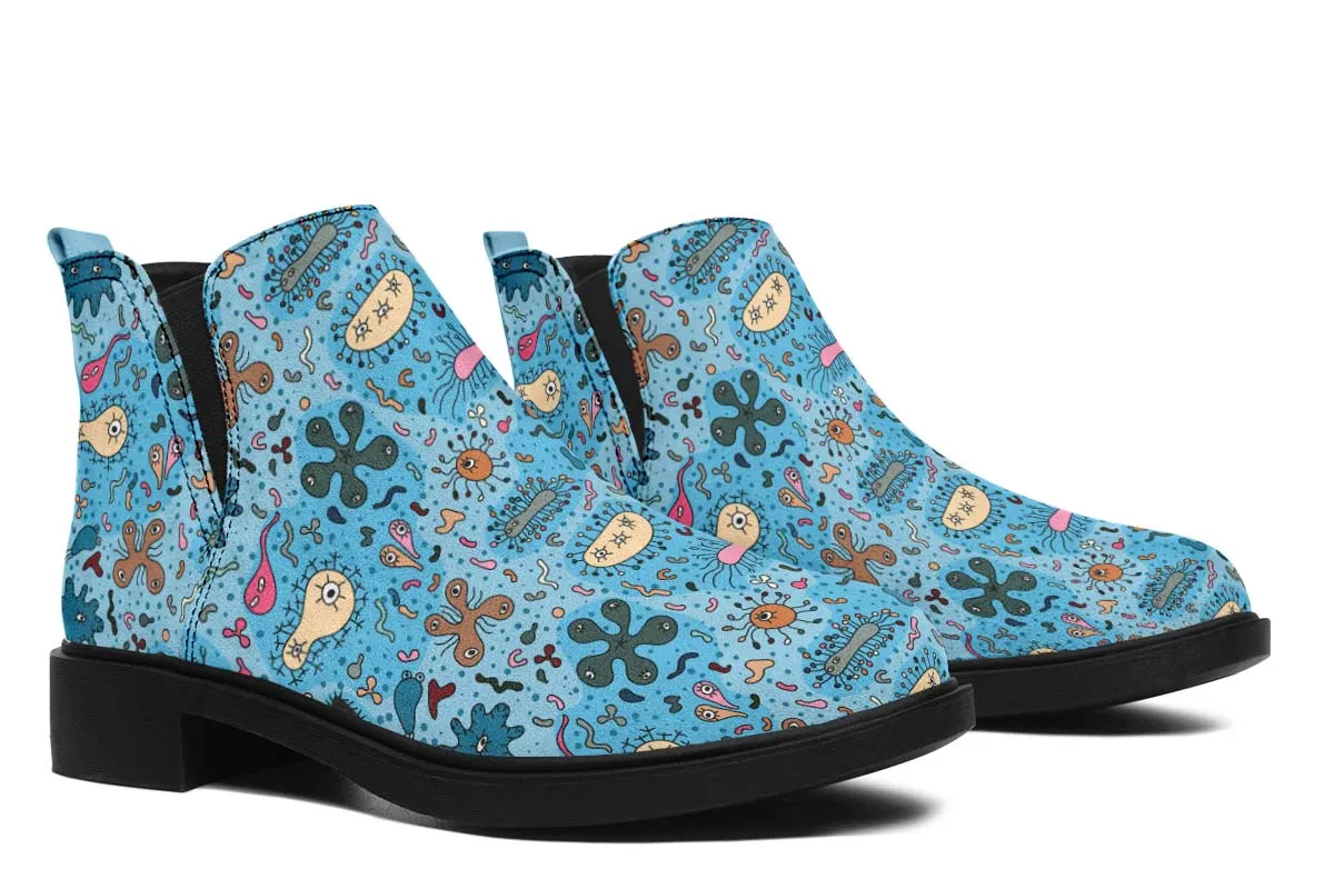 Bacteria Pattern Neat Vibe Boots