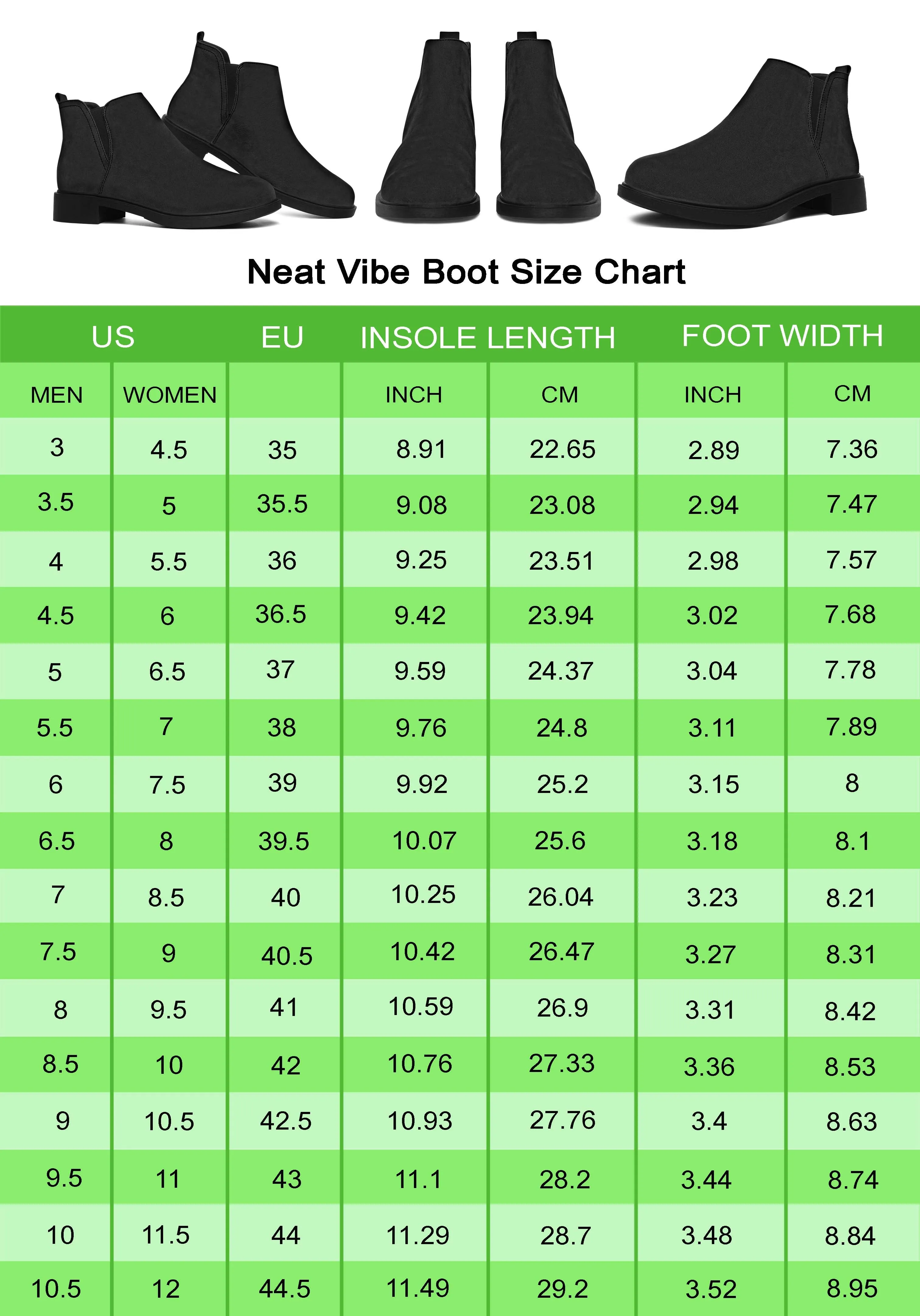 Bacteria Pattern Neat Vibe Boots