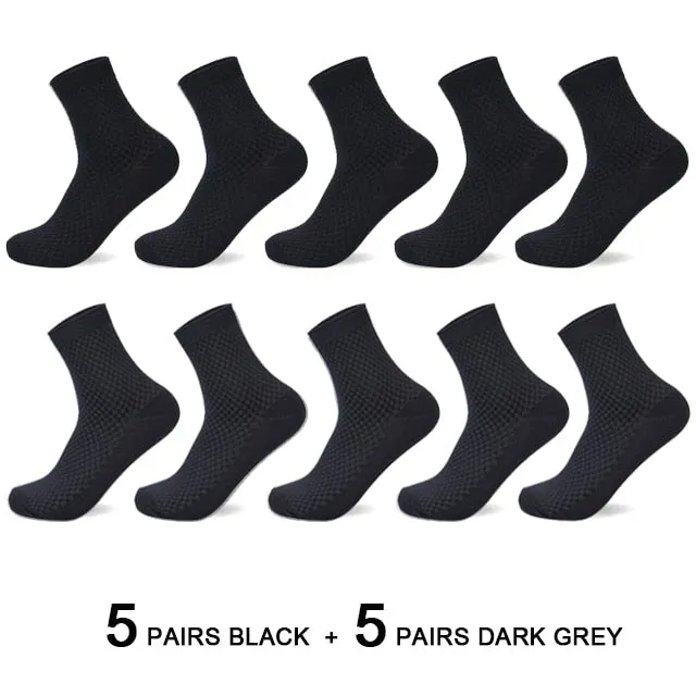 Bamboo Fiber Socks (10 Pairs )