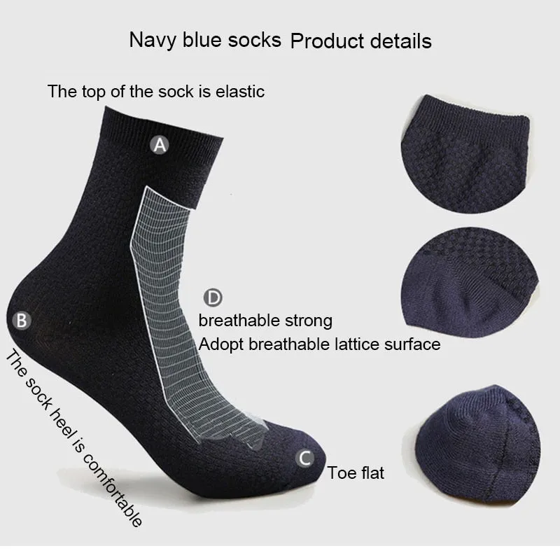 Bamboo Fiber Socks (10 Pairs )