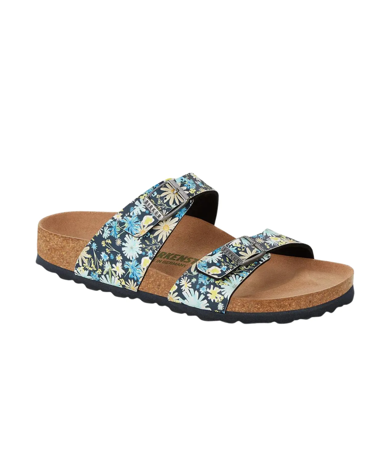 Birkenstock Sydney Birko-Flor Blue Multicolour Vegan Sandals