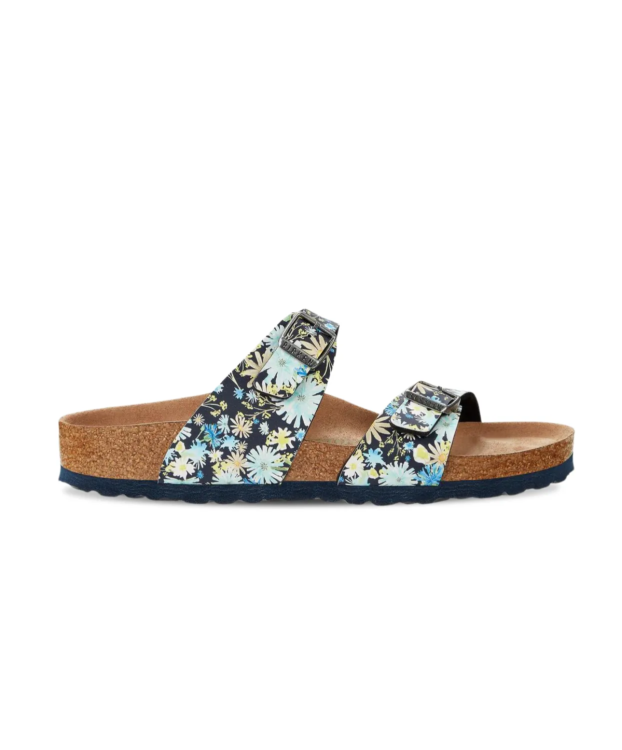 Birkenstock Sydney Birko-Flor Blue Multicolour Vegan Sandals