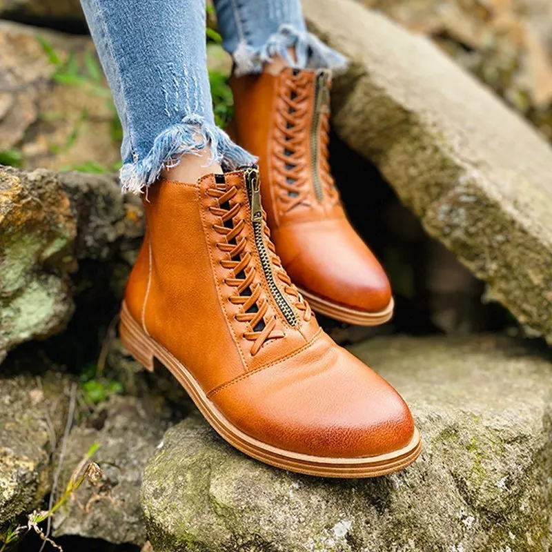 British style Martin boots women