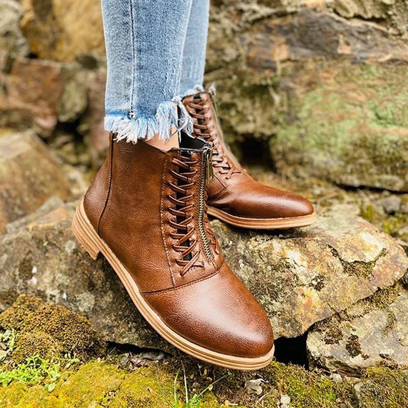 British style Martin boots women