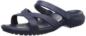 crocs Women's Meleen Crossband Sandal W Navy Fashion 3 UK (W5) (205472-410-W5)