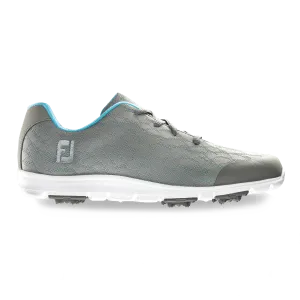 FootJoy Womens FJ Flex Spikeless Laced-Previous Season- GREY - Factory Blemish