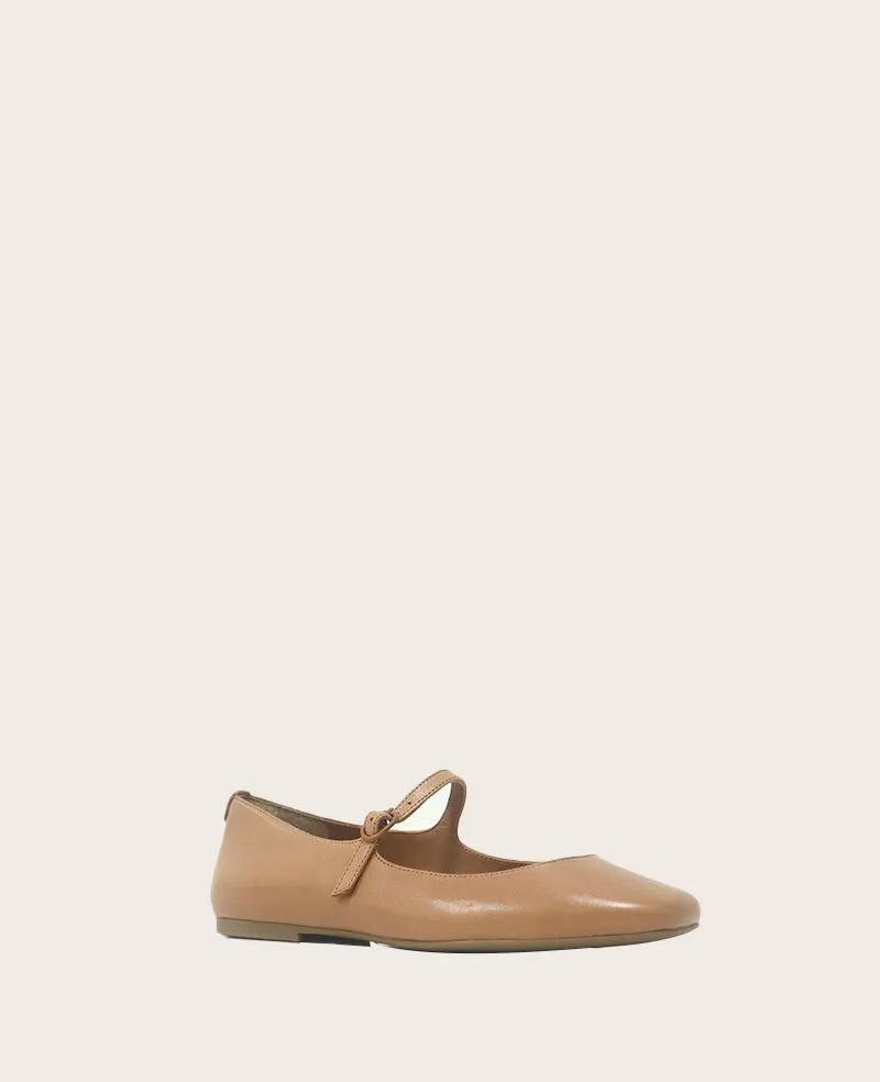 GENTLE SOULS - Wynona Leather Mary Jane Ballet Flat