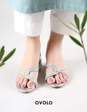 Glam Slides - Silver