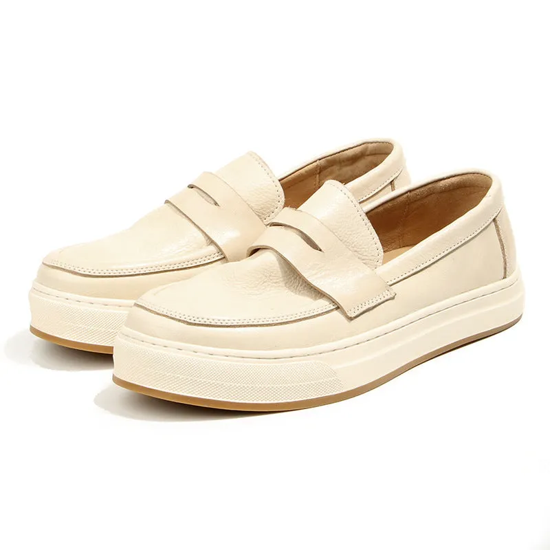 HazelLuxe Classy Slip-On Loafers