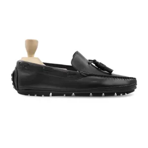 Iguazu - Men's Black Calf Leather Driver Shoe