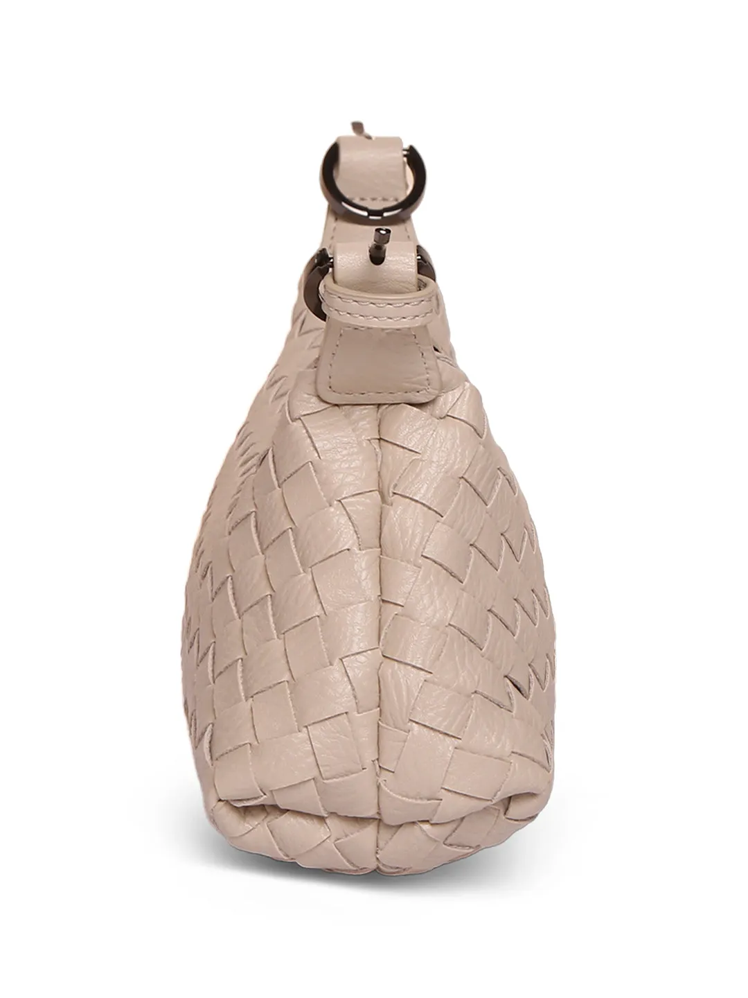 Inc.5 Women Beige Textured Sling Bag