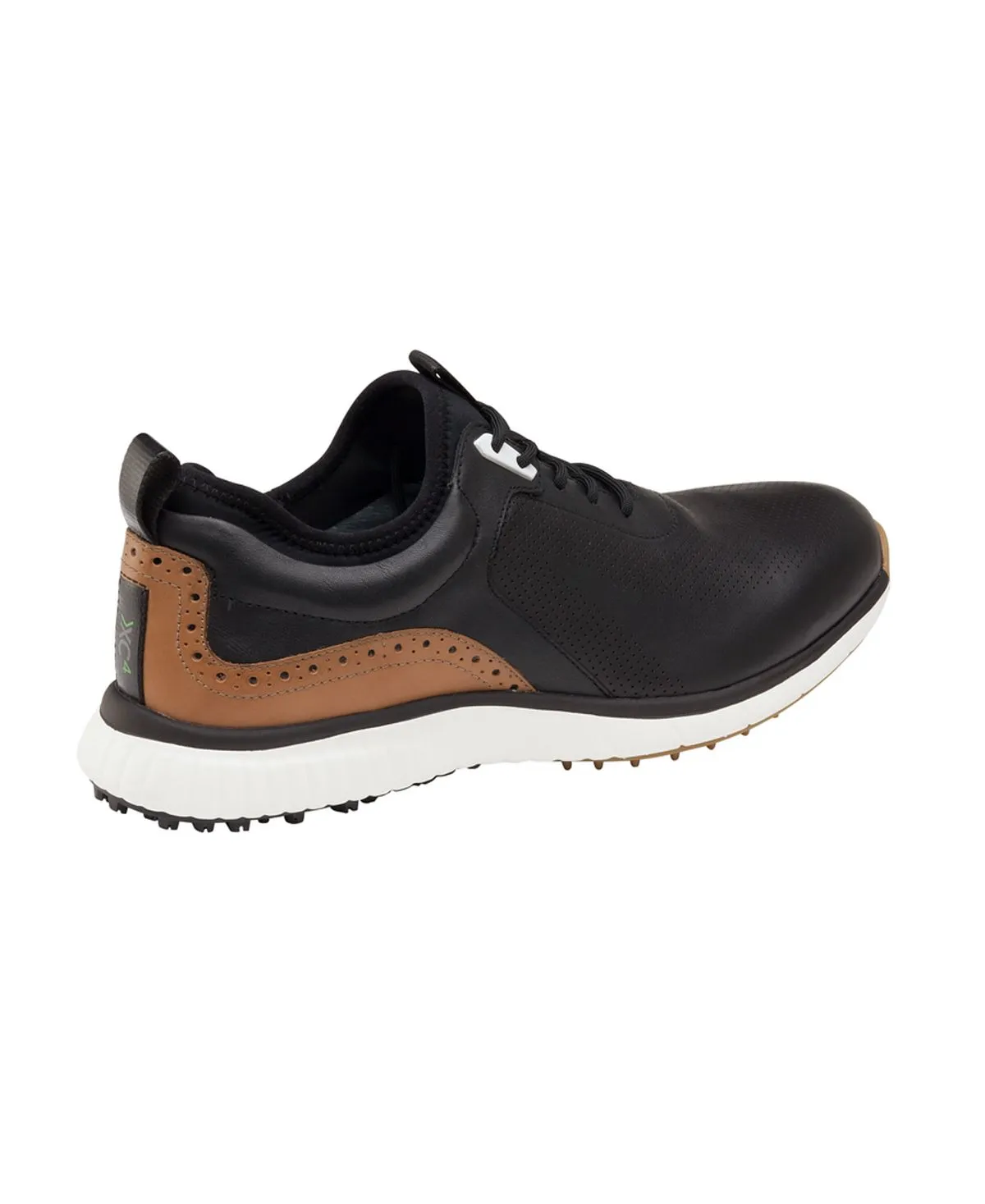 Johnston & Murphy Men's Luxe Hybrid Golf Lace-Up Sneakers, Black