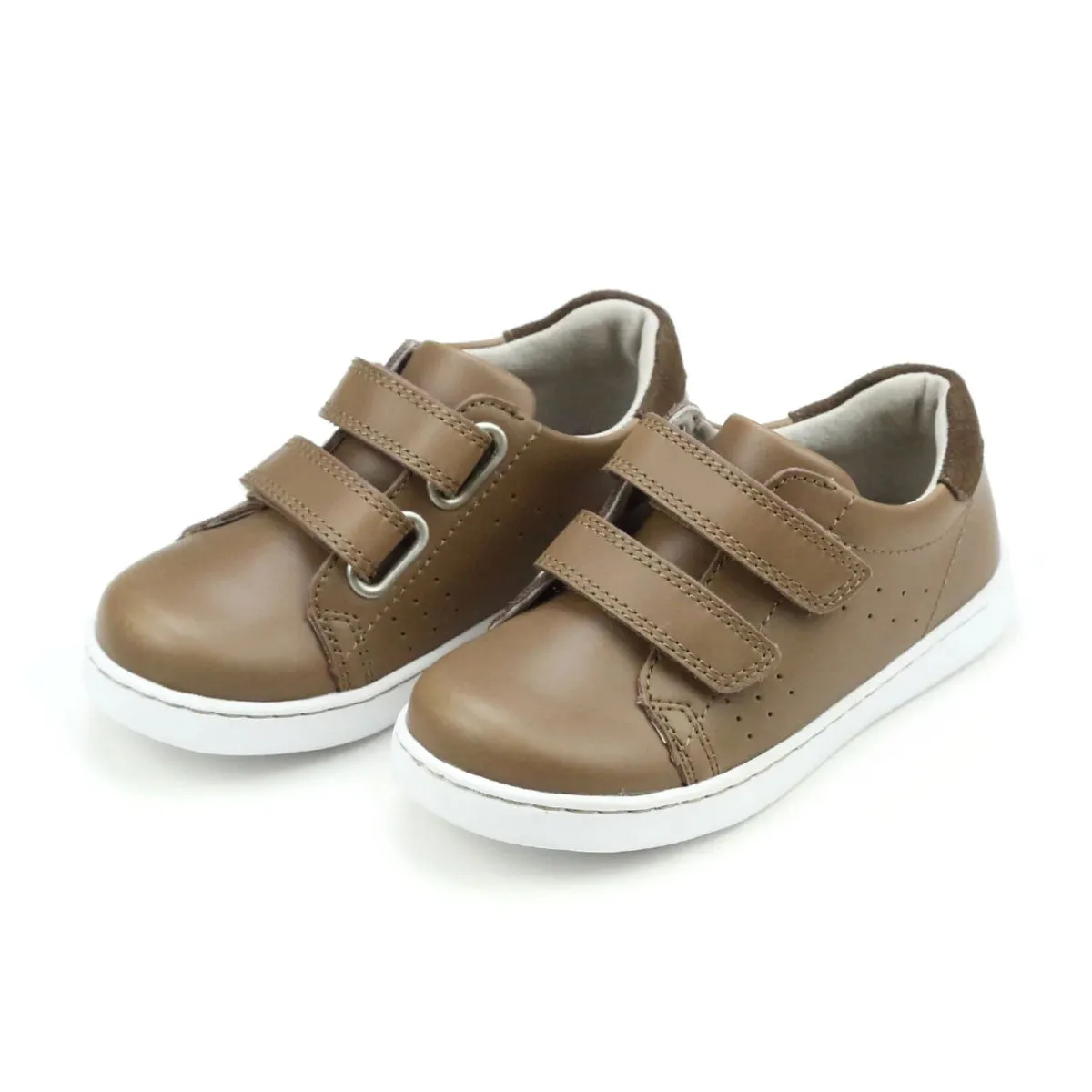 Kyle Double Velcro Sneaker in Brown