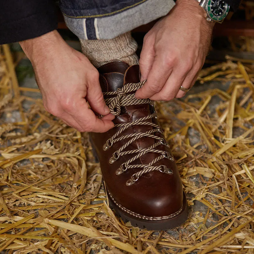 Marron Lis Ecorce Leather Avoriaz Hiking Boot