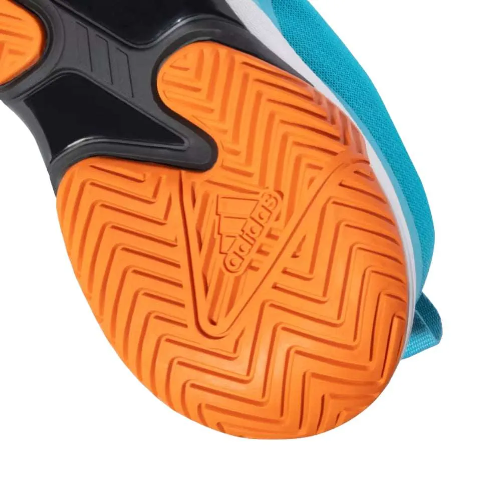 Men's All-Court Prime Tennis Shoe (Lucid Cyan/Semi Impact Orange)