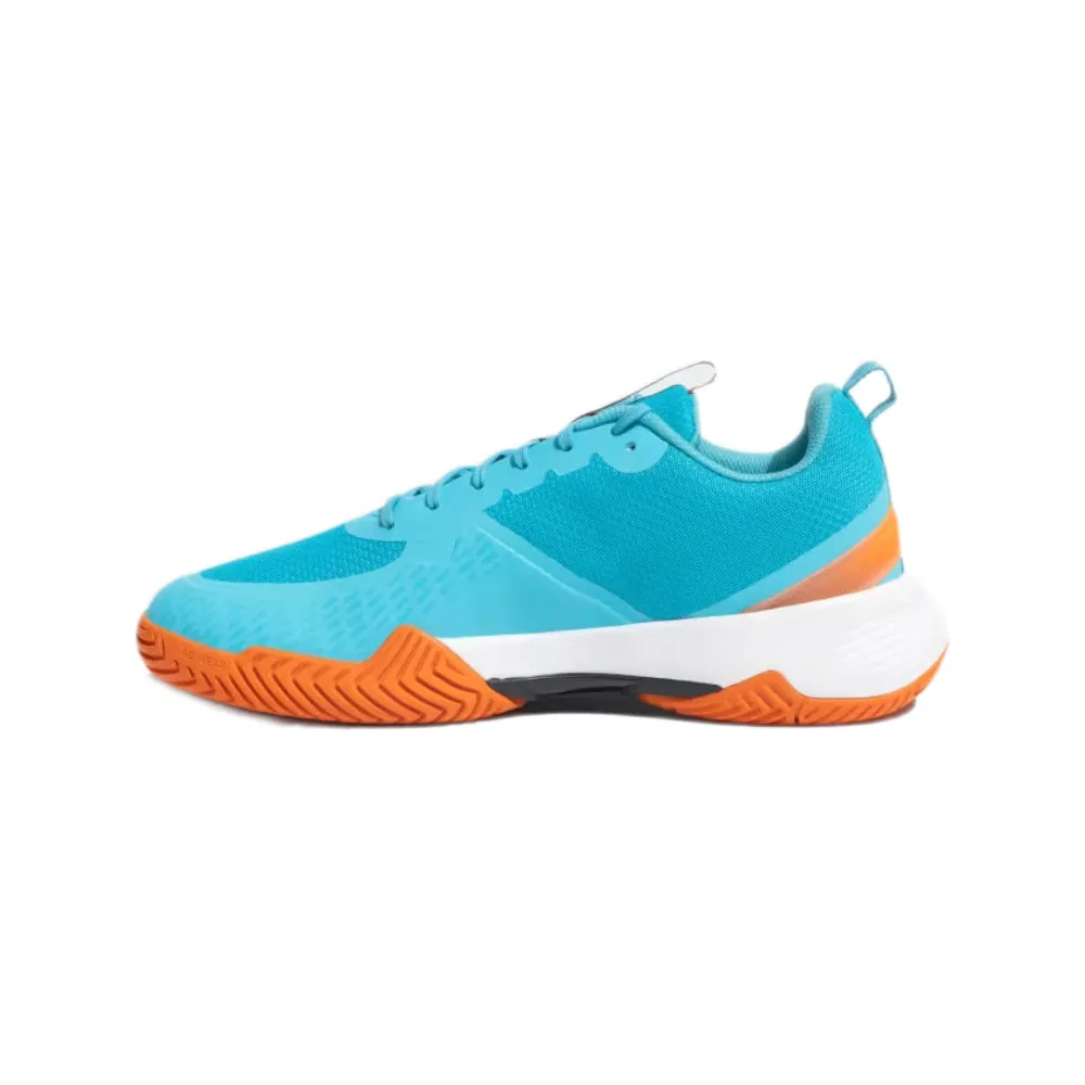 Men's All-Court Prime Tennis Shoe (Lucid Cyan/Semi Impact Orange)