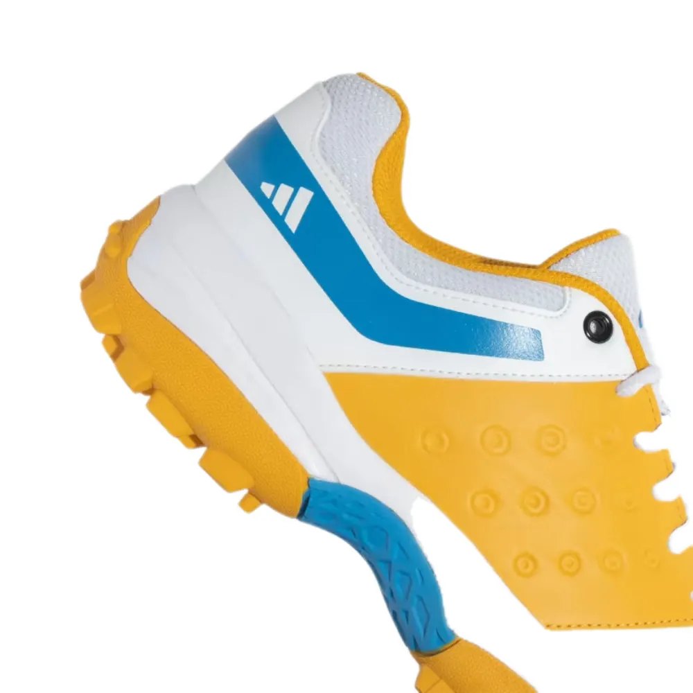 Men's Crinu 23 Cricket Shoe (Cloud White/Pulse Blue/Preloved Yellow)