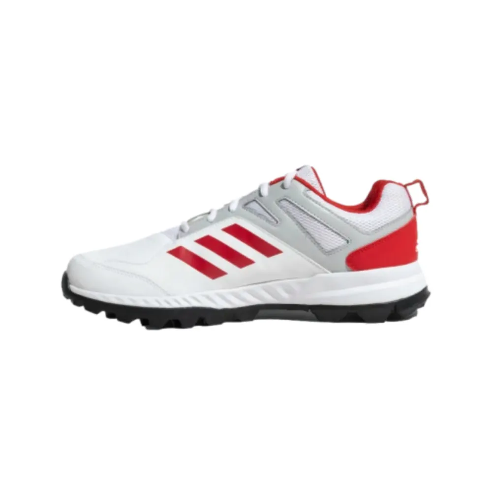 Men's Cririse V2 Cricket Shoe (Cloud White/Better Scarlet/Stone)