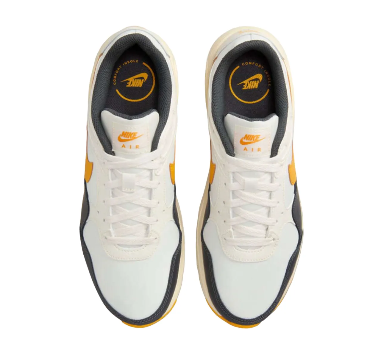 Mens Nike Air Max Sc White/ Black/ Gold Athletic Shoes