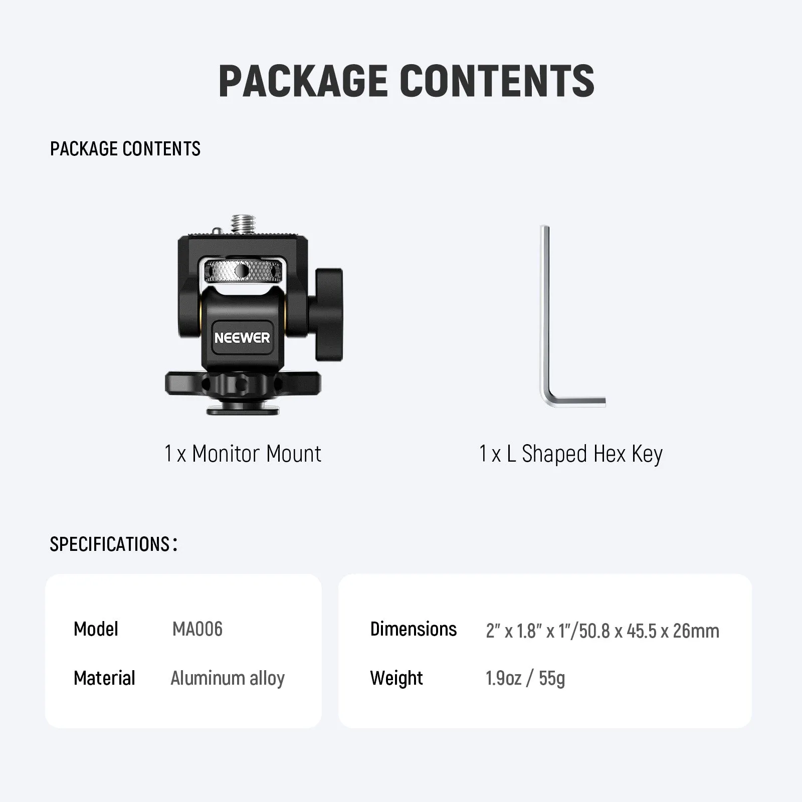 NEEWER MA006 Field Monitor Holder