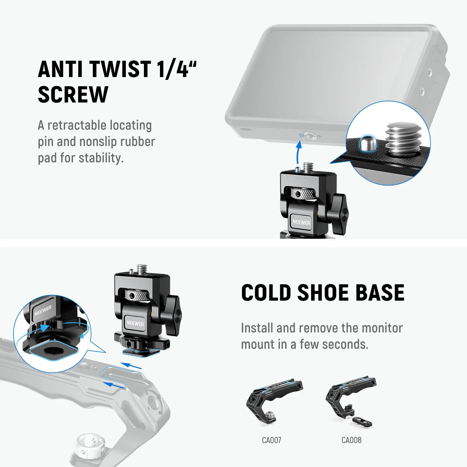 NEEWER MA006 Field Monitor Holder