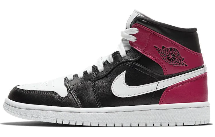 Nike Air Jordan 1 Mid Hot Pink/Black/White