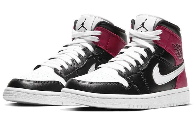 Nike Air Jordan 1 Mid Hot Pink/Black/White