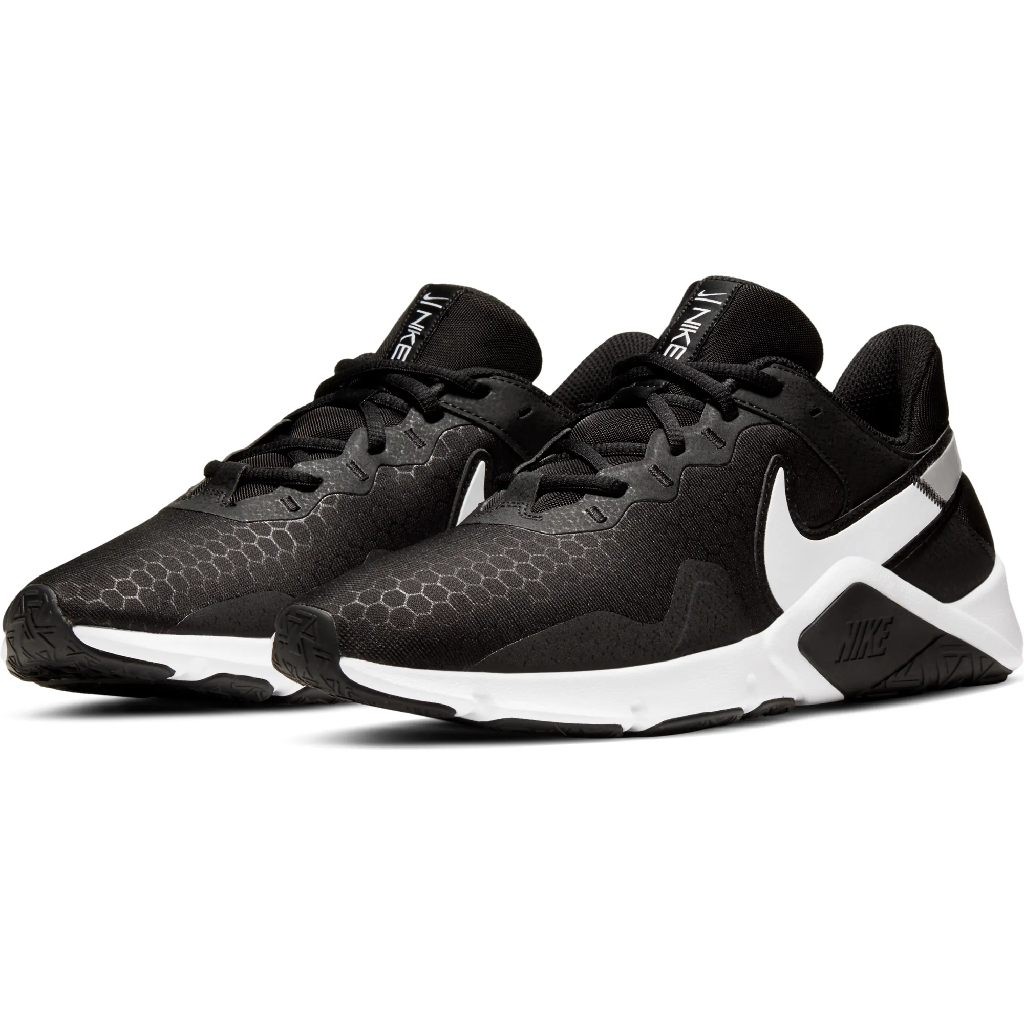 Nike Men's Legend Essential 2 Shoes - Black / White