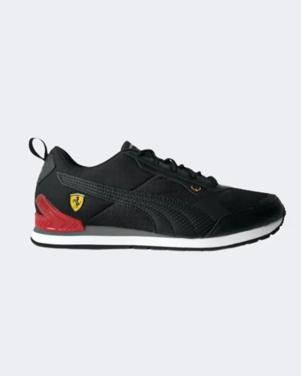 Puma Ferrari Track Racer Men Lifestyle Espadrilles Black 30685801