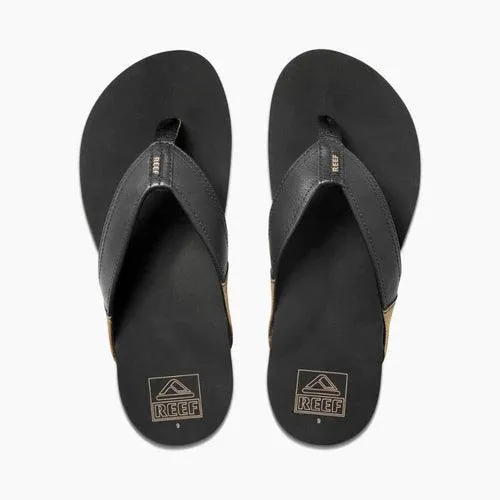 REEF NEWPORT MEN'S SANDALS BLACK