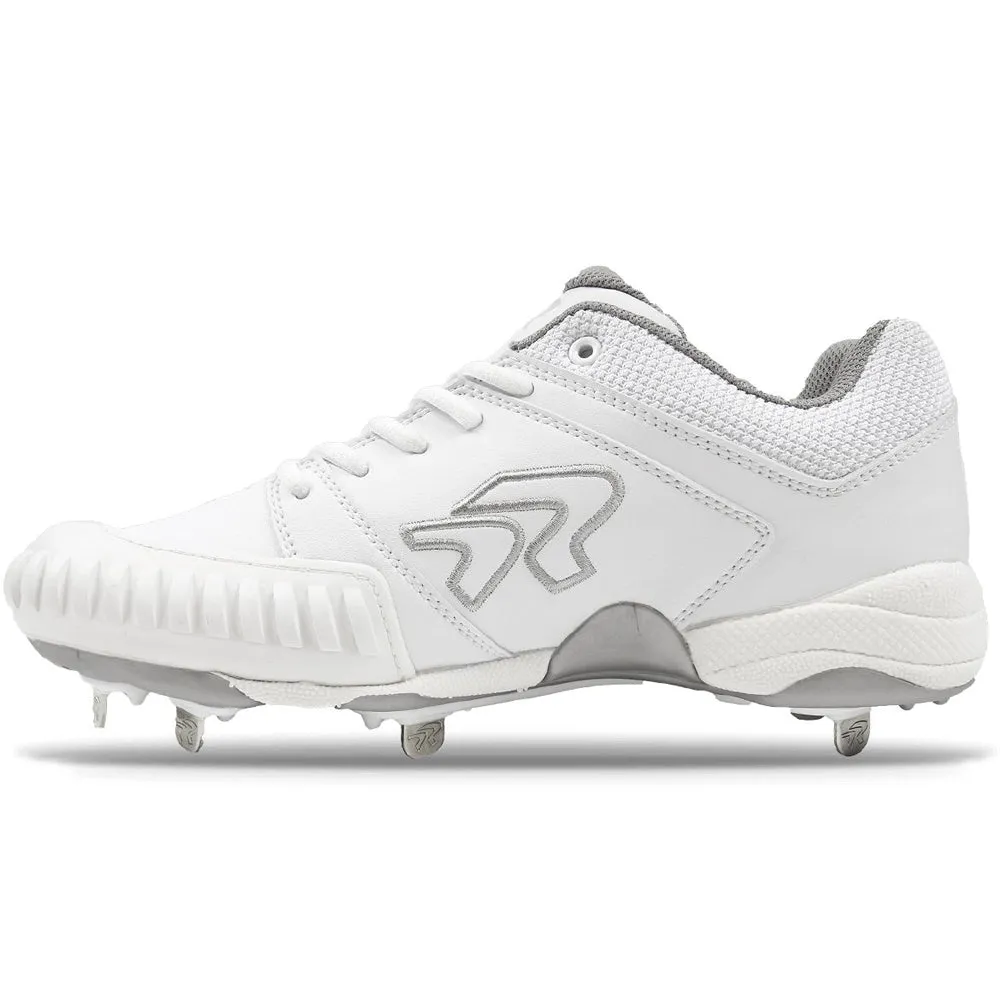 Ringor Flite Spike PTT Women's Metal Fastpitch Softball Cleats with Pitching Toe: 3842S