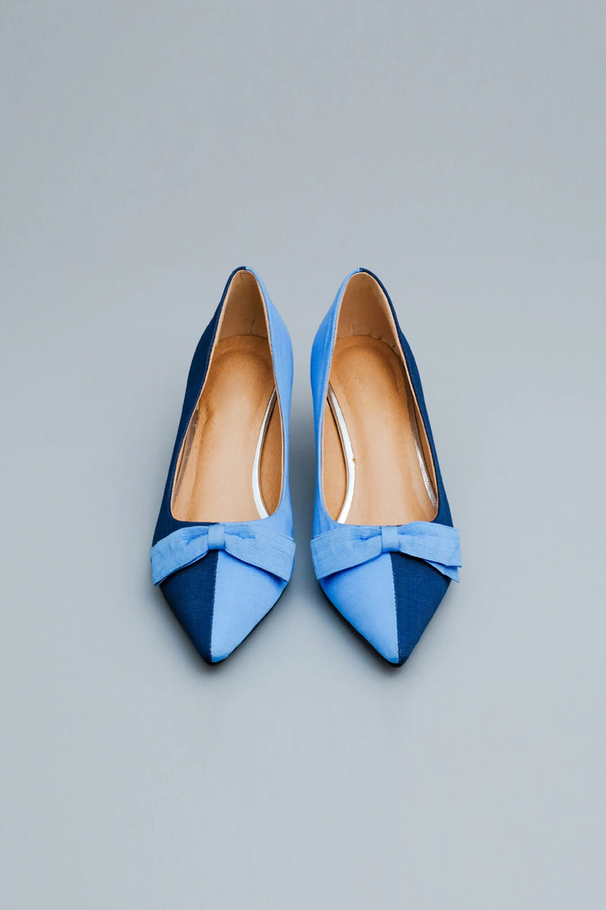 Truble Maaker | Fabric Bow Mid-heel Pumps