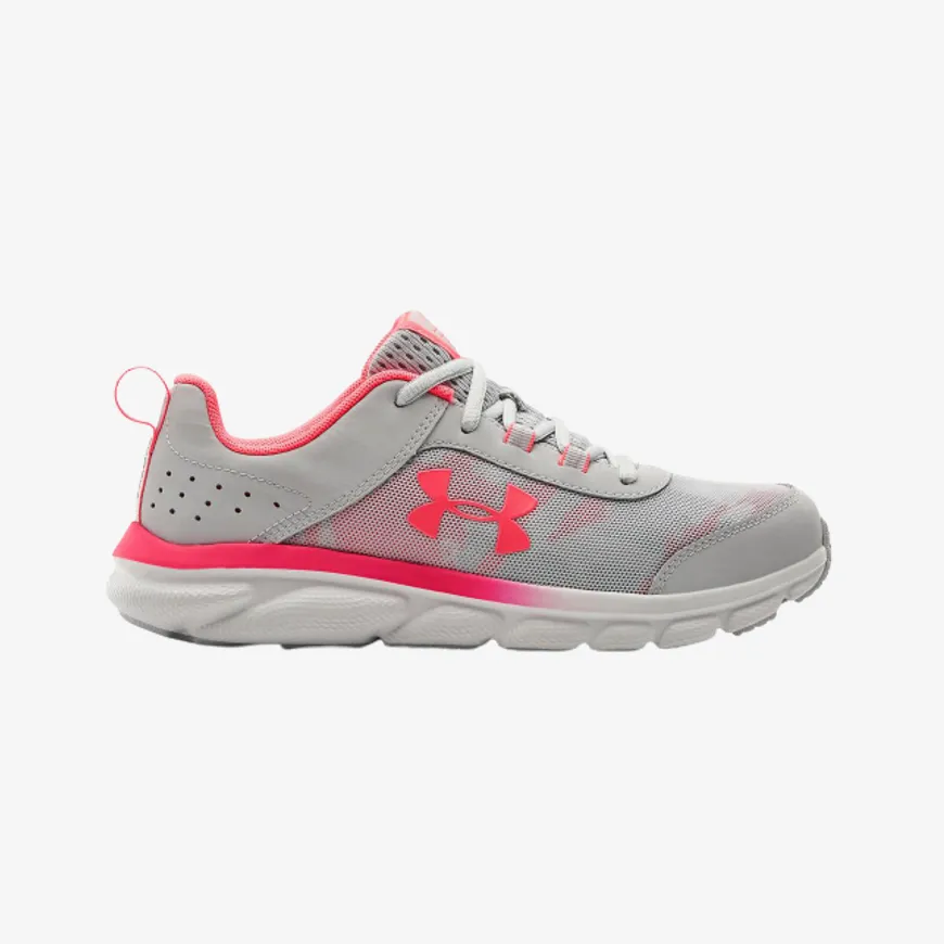 Under Armour Assert 8 Kids Running Espadrilles Halo Grey/Cerise