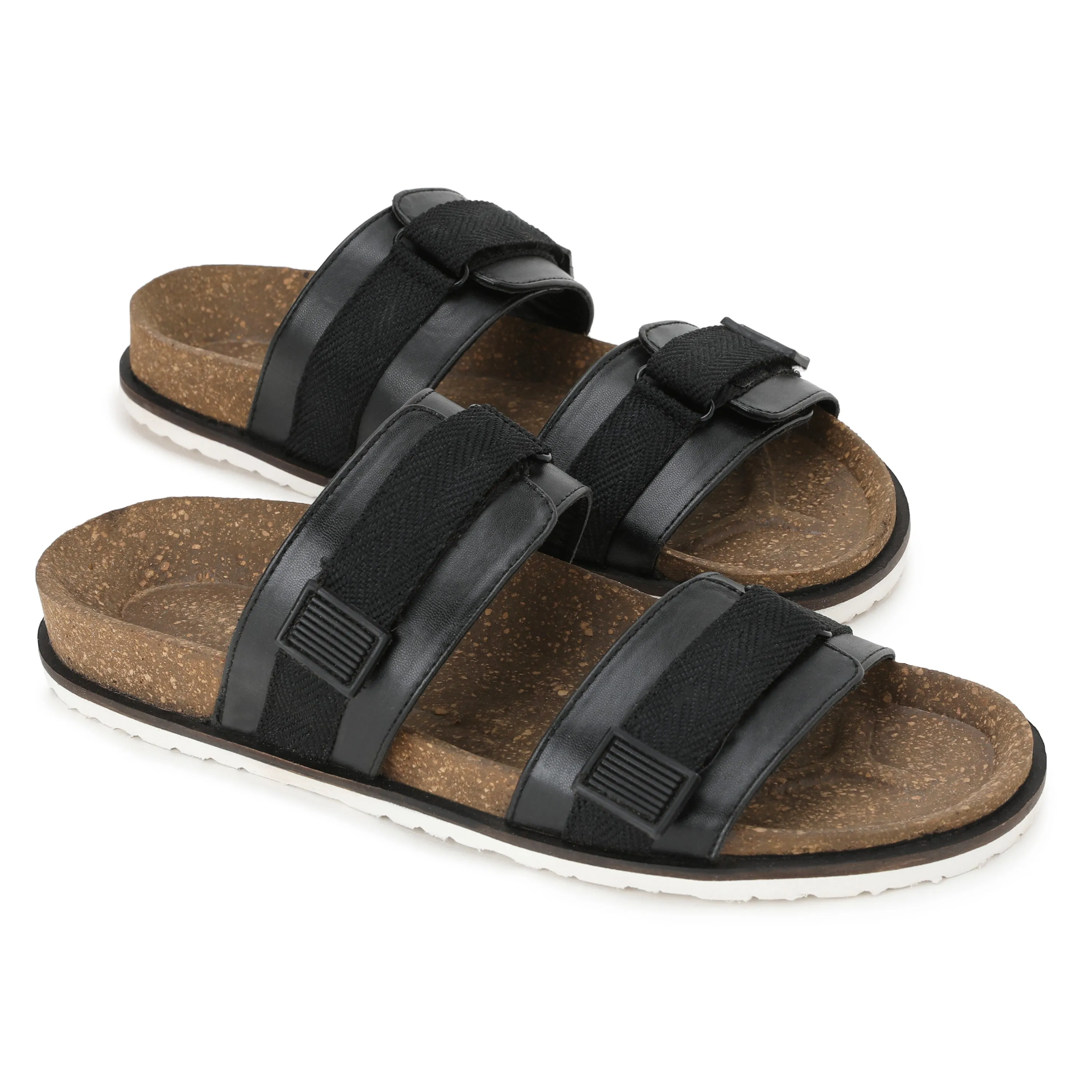 VELCRO CORK SANDALS