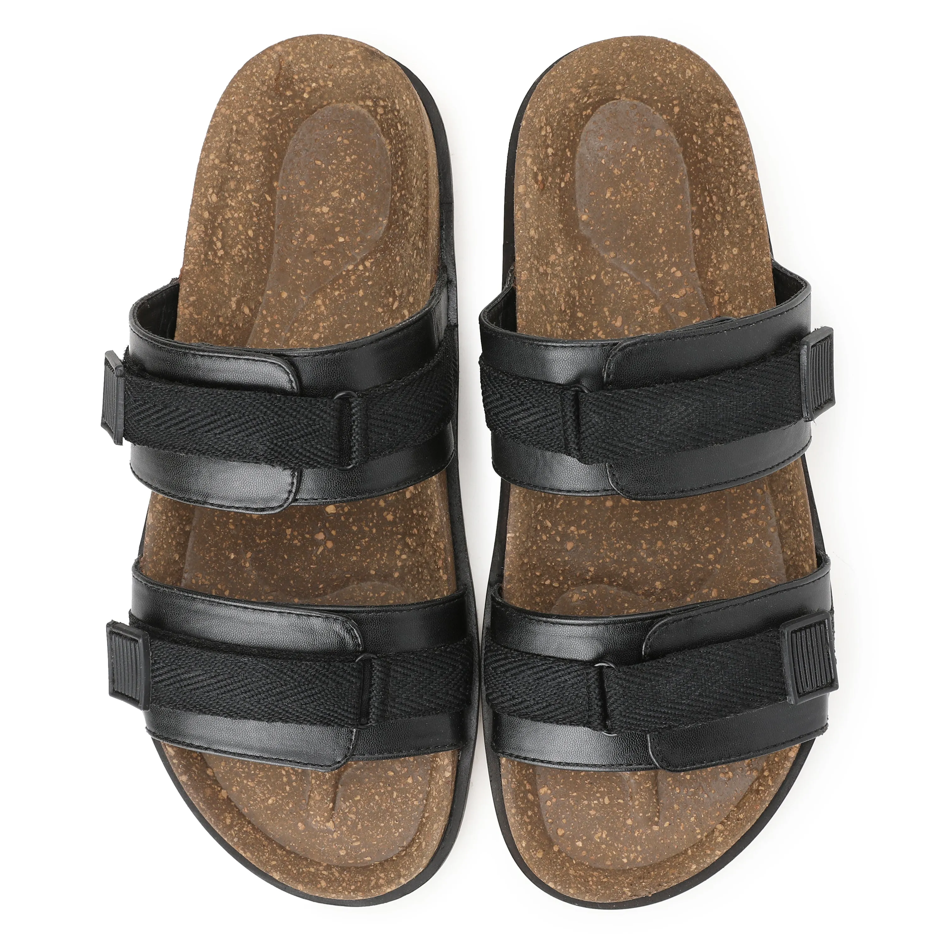 VELCRO CORK SANDALS