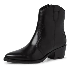 Western Style Boot - Black