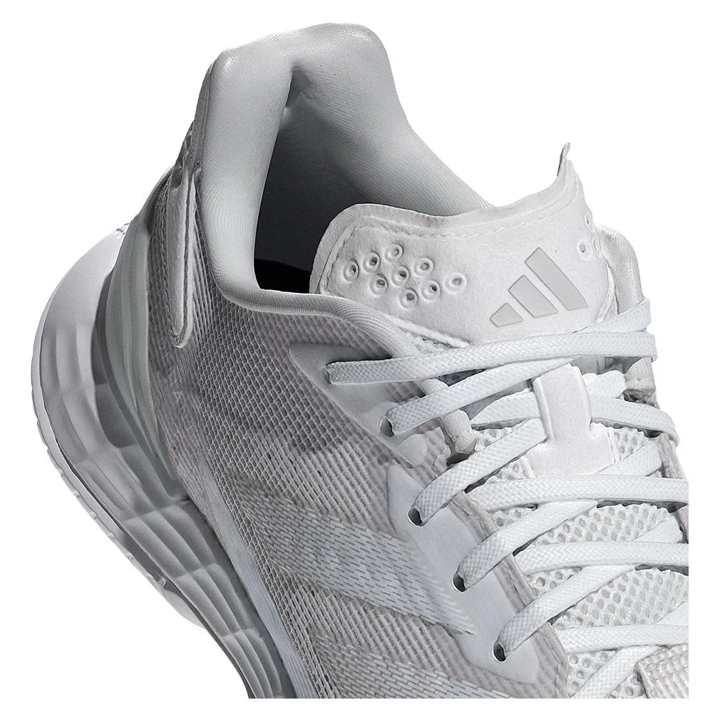 Womens Defiant Speed 2 Tennis Shoes White and Grey One