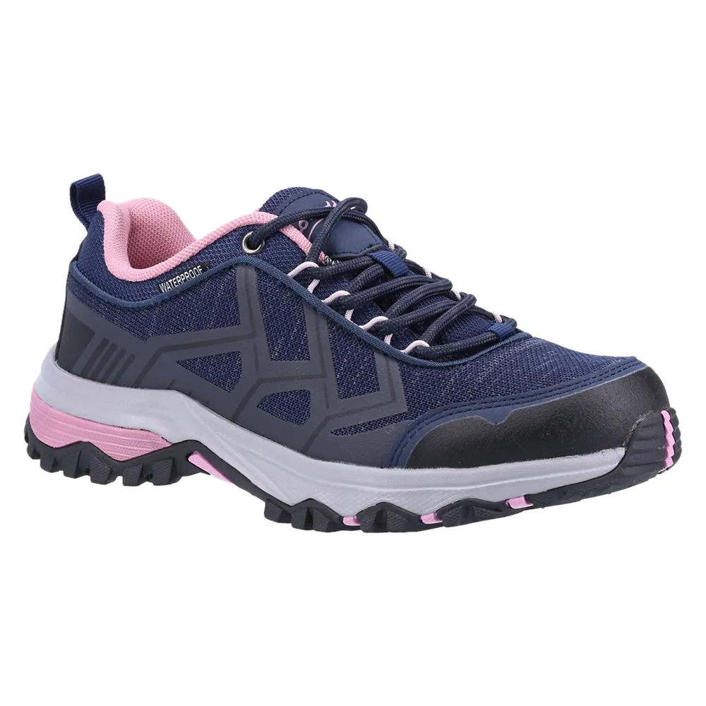 Wychwood Recycled Walking Shoes Navy/Pink