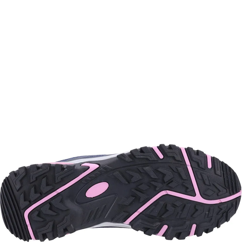 Wychwood Recycled Walking Shoes Navy/Pink